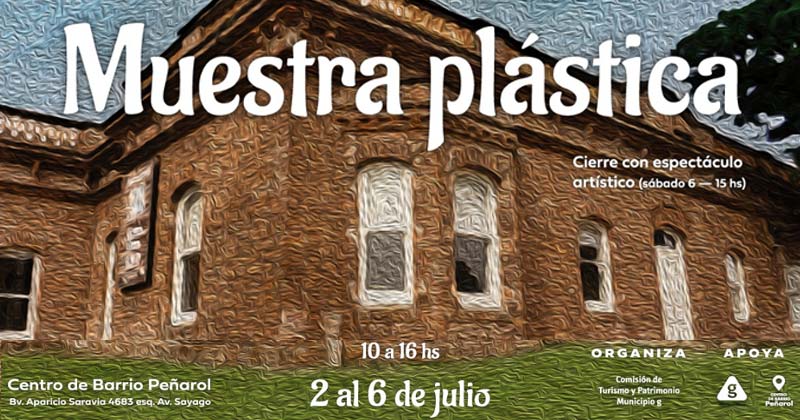 muestra plastica en el CBP