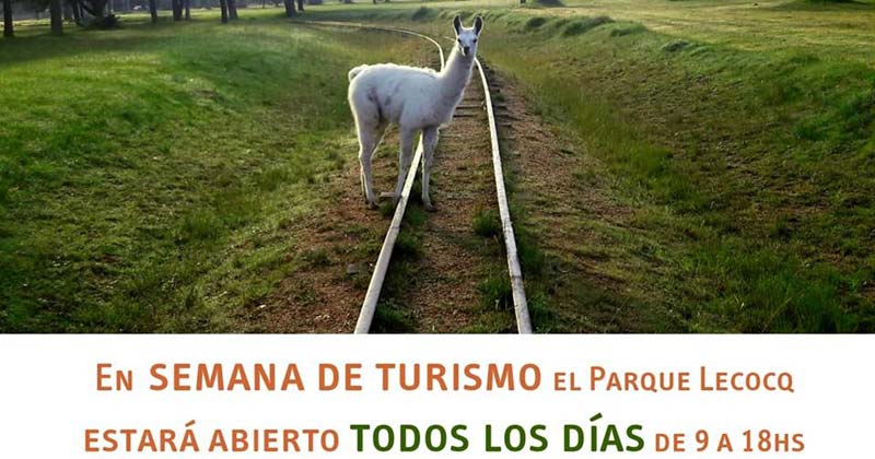 parque lecocq en semabna de turismo