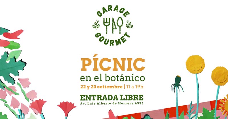 picnic gourmet en el botanico