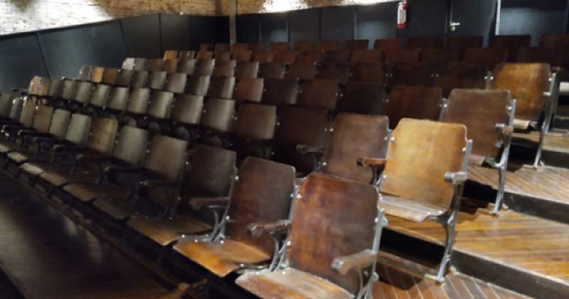 sillas del teatro
